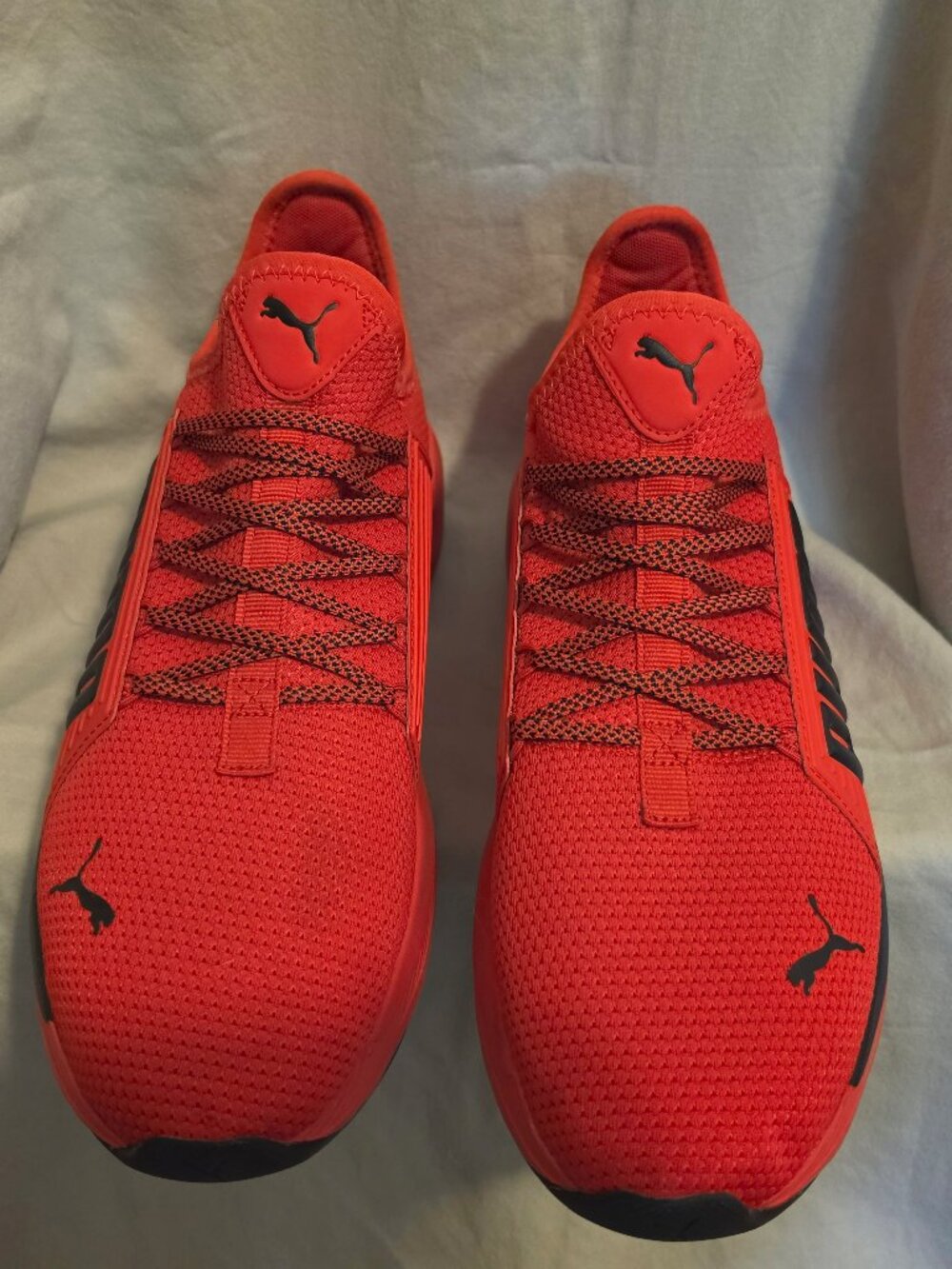Puma red Athletic Sneakers tennis shoes, Men’s 12 - Picture 2 of 6